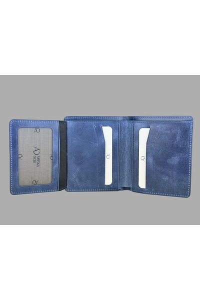 Ahıska Deri Ahıska Crazy Leather Ανδρικό Πορτοφόλι Κάρτας 604