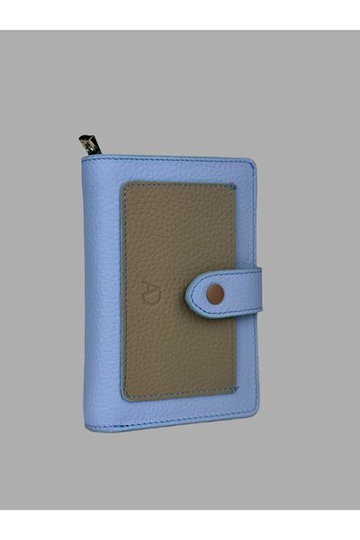 Ahıska Deri Ahıska Colorful Women's Leather Wallet with Coin Purse 60042