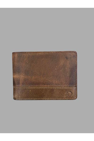 Ahıska Deri Men's Wallet - Genuine 1720 Model