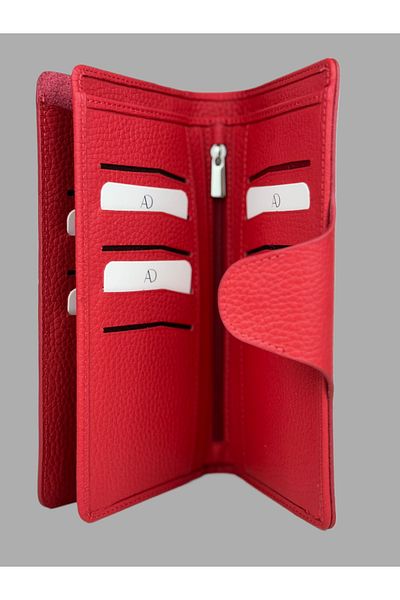 Ahıska Deri 2004 Model Unisex Multi-Card Wallet