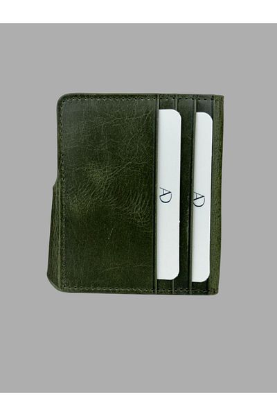 Ahıska Deri Ahıska Magnetic Crazy Leather Card Holder 1996