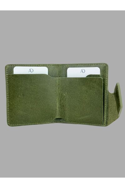 Ahıska Deri Ahıska Magnetic Crazy Leather Card Holder 1996