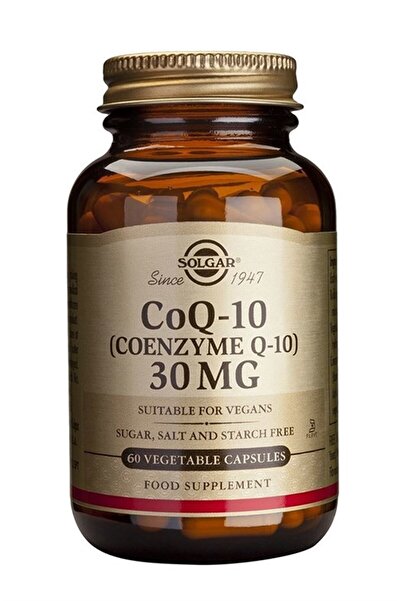 Solgar كوزيم Q-10 30 مجم 60 كبسولة