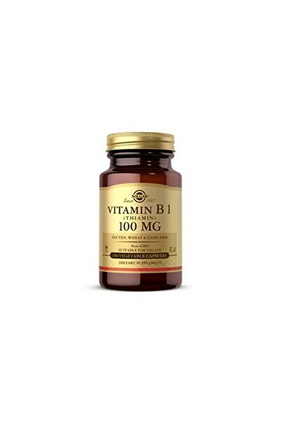 Solgar Thiamin Vitamin B1 - 100 Mg