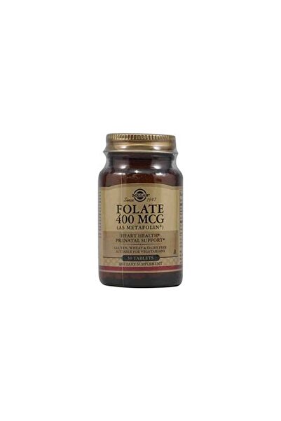 Solgar Folate As Metafolin 400 Mg 50 Tablet