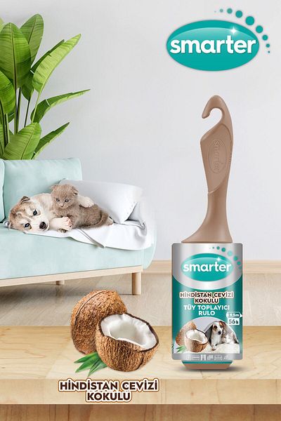 SMARTER Lint Collector Roller Coconut Scented