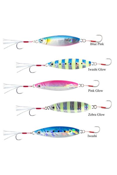 Remixon Rocky Shore 10 gr Slow Jig - Uv Silver
