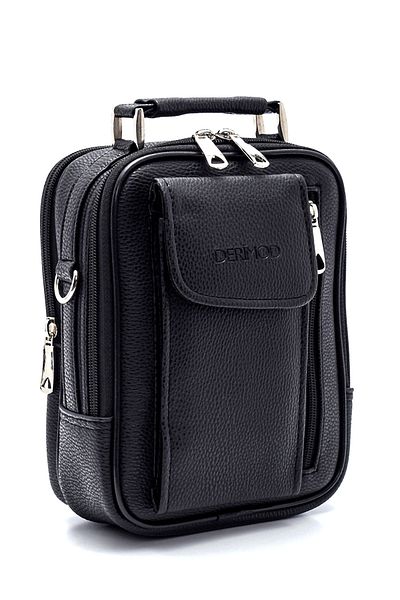 Derimod Men's Black Messenger Bag - 21wbd3505ft