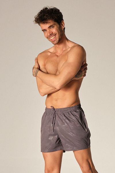 C&City K-155 Herren-Seeshorts Anthrazit