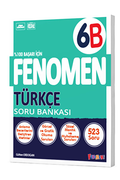 Fenomen Yayıncılık FENOMEN 6 TÜRKÇE (B) SORU BANKASI 2024-2025