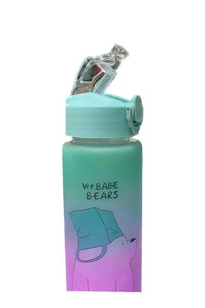 Taros Bears 800 ml Water Bottle Green-Purple