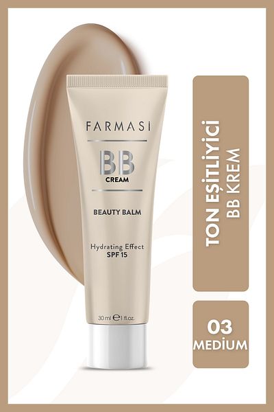 Farmasi BB Cream 03 - 30 ml Cream Colored Gel
