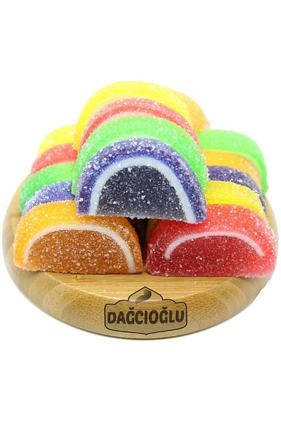 Dağcıoğlu Mixed Fruit Flavored Slice Jelly 250 Gr