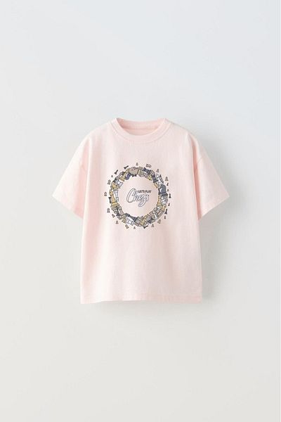The Champ Clothing Tricou roz pentru copii - Let's Play Chess Written & Spinning Chess Design Printed