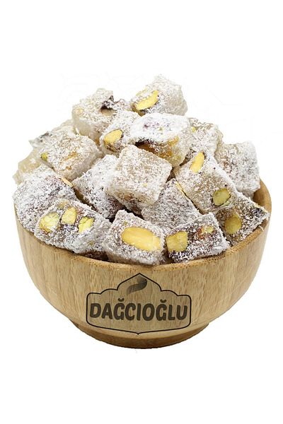 Dağcıoğlu Coconut Double Roasted Pistachio Turkish Delight 500 Gr