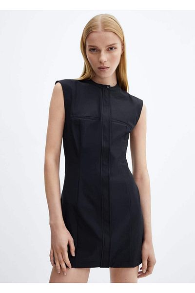 MANGO Woman Rochie scurtă croită