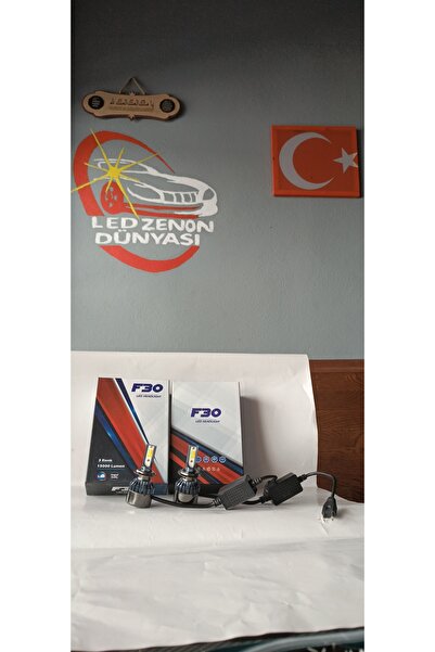 YENİLZD F30 Marka H7Uyumlu Xenon Takımı 3Renk BEYAZ BuzMavi,Limon  Sarı Renk Değişimi