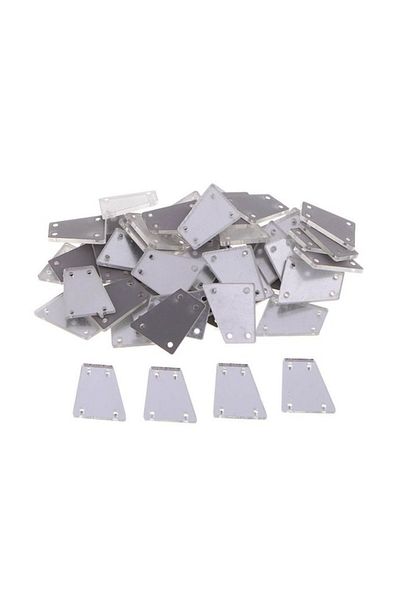 YENİ HEDİYELİK DÜNYAM Ακρυλικό Καθρέφτης Glitter Glitter - 3cm 50 Τεμάχια