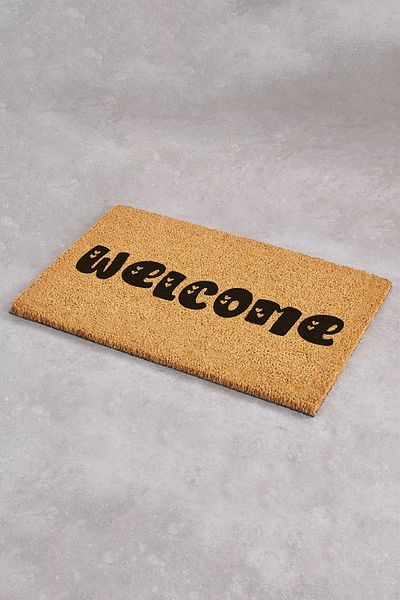 Paspas Yap Welcome Printed Out Door Mat Koko Mat Bristle Mat Door Front Mat Entrance Mat Thick Mat