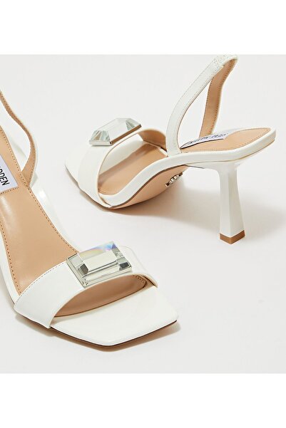 Steve Madden White Women's Heeled Sandals Sandals