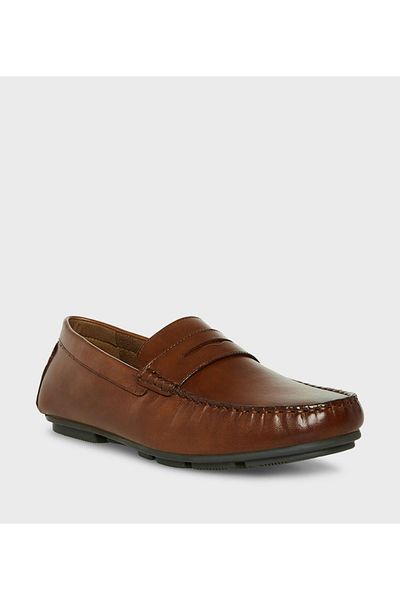 Steve Madden Tan Men's Moccasins/loafer Casual Shoes