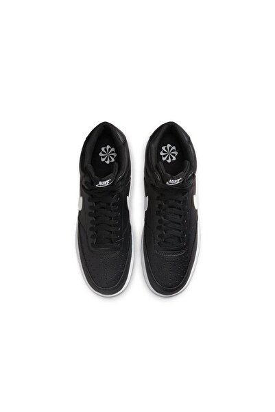 Nike Court Vision Mid Nn Erkek Günlük Ayakkabı Dn3577-001 Siyah