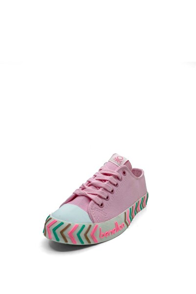 Benetton Bn-30624 Pink Women's Sneaker Sneakers