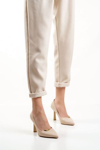 Ebedi Thin Heeled Women's Stiletto - TR040Y12C