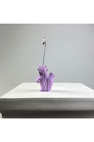 Melouro Lilac Color Laocoon Sculpture Note Holder