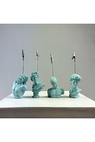 Melouro Nane Rengi Laocoon, Ares,apollo Ve David Heykel Not Tutucu 4'lü Set