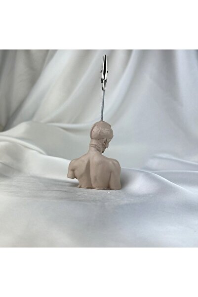 Melouro Cream Ares Sculpture Note Holder, Photo Holder