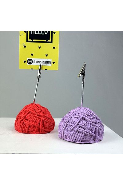 Melouro Ball Tuber Note Holder Set of 2 ( Coral - Lilac )
