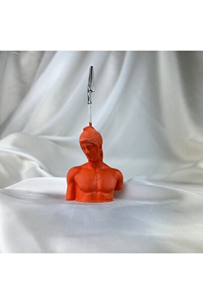Melouro Orange Ares Sculpture Note Holder, Photo Holder