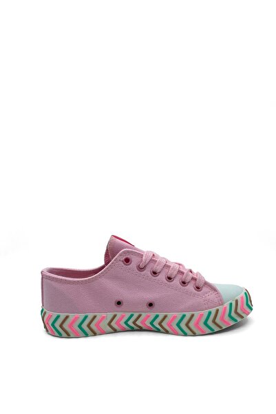 Benetton Bn-30624 Pink Women's Sneaker Sneakers