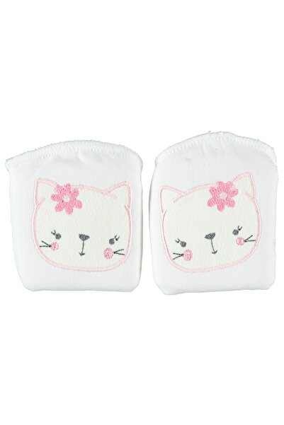 alpmodel Sevimli Kedicik Nakışlı Esnek Emekleme Dizliği