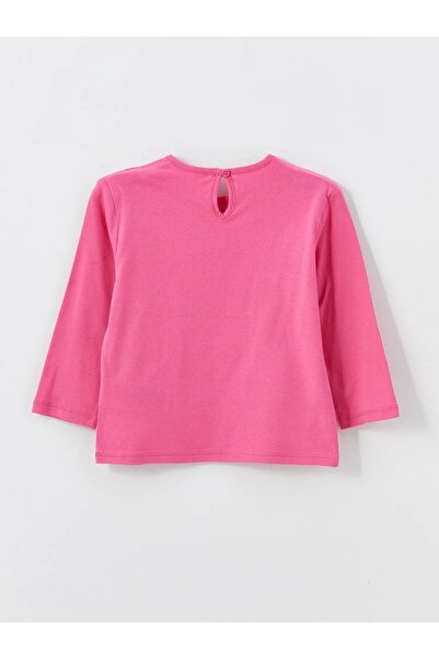 LC Waikiki LCW Baby - Crew nyakú nyomtatott hosszú ujjú kislány pulóverek 2db-os készlet