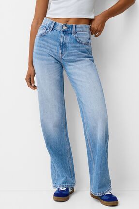 Bershka Wide leg 90 s jean Fiyat Yorumlar Trendyol