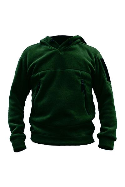 GENIUS STORE Men's Polar Outdoor Hooded Kombat Tactical Pocket Polar