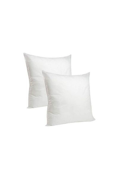 In House 2 Pieces Square Cushion Filler Microfiber White - 45x45 cm