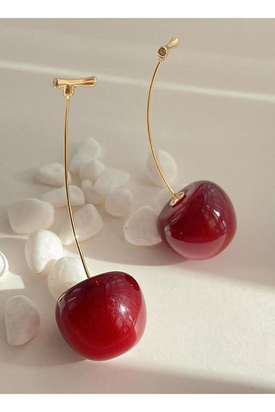 MioArt Women's Earrings Trend Cherry Earrings