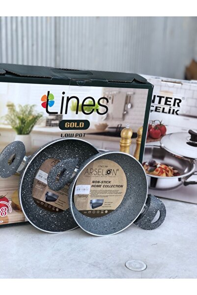 ARSELON Granit Çift Kulplu Tava 20 Cm