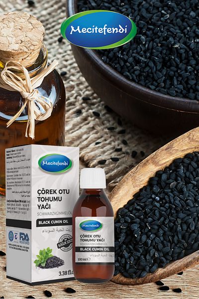 Mecitefendi Mecitefendi Black Cumin Seed - 100 ML Oil