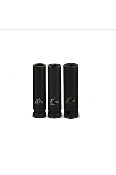 DHT 1/2 long 17 / 19 / 21 air socket set of 3