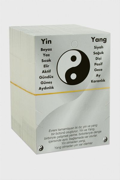 Bijuteri Net Yin Yang Bracelet Set - 2-piece Card