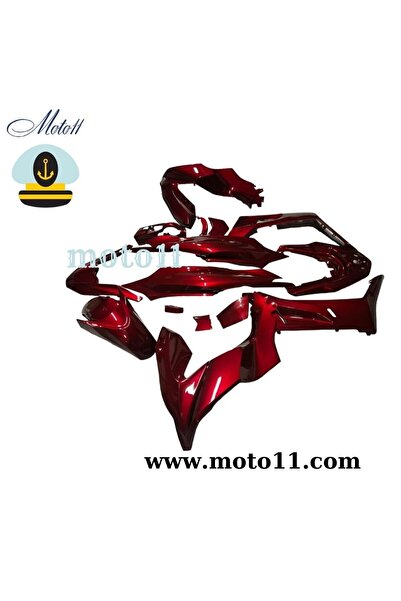 Honda Pcx 125 Grenaj Kaporta Seti Kırmızı 2021 2024 Moto11