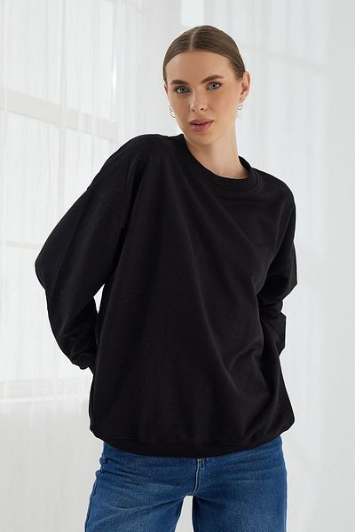 ModaPlaza Дамски спортен суитшърт Oversize 2 Rope 103by250011