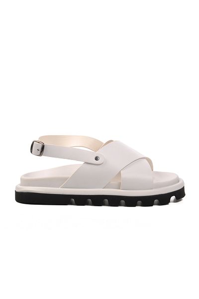 AYAKMOD White Women's Sandals - 150 Model