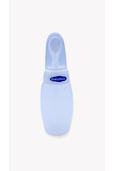 Babytime Pp (PLASTIC) Baby Bottle with Spoon 225 ml White