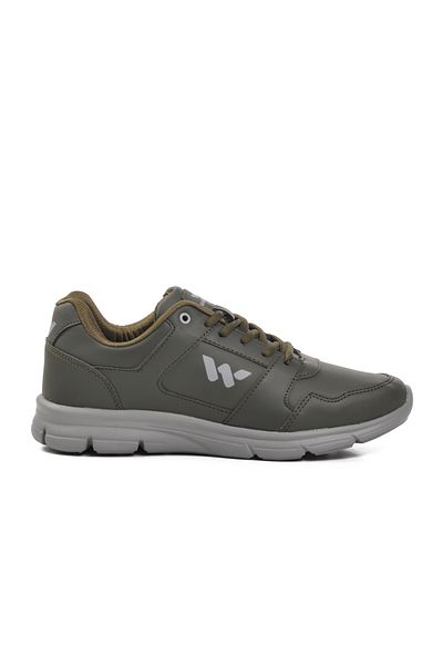 WALKWAY Ανδρικά αθλητικά παπούτσια Portofino PU Khaki-Ice