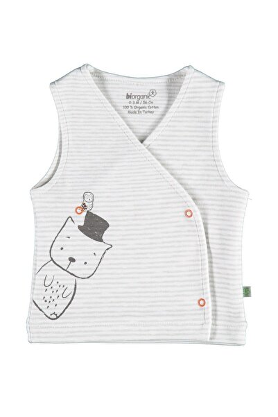 Biorganik Biorganic Baby Friends Baby Boy 100% Organic Cotton Vest